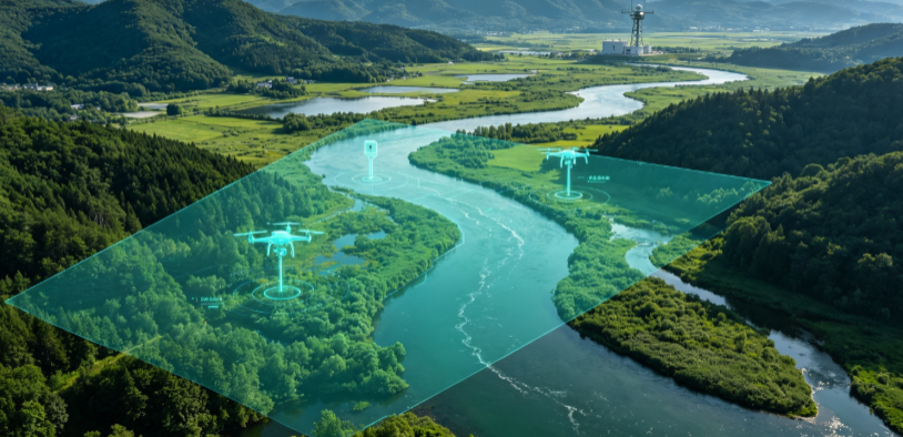 苍溪县GEO 全域空间监测筑牢生态屏障，空间技术支撑环境治理与灾害防御