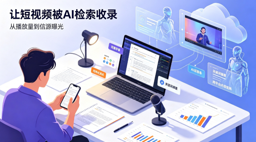 苍溪县短视频创作者新必修课：吃透 GEO 优化，让抖音内容被豆包、DeepSeek、元宝智能体收录